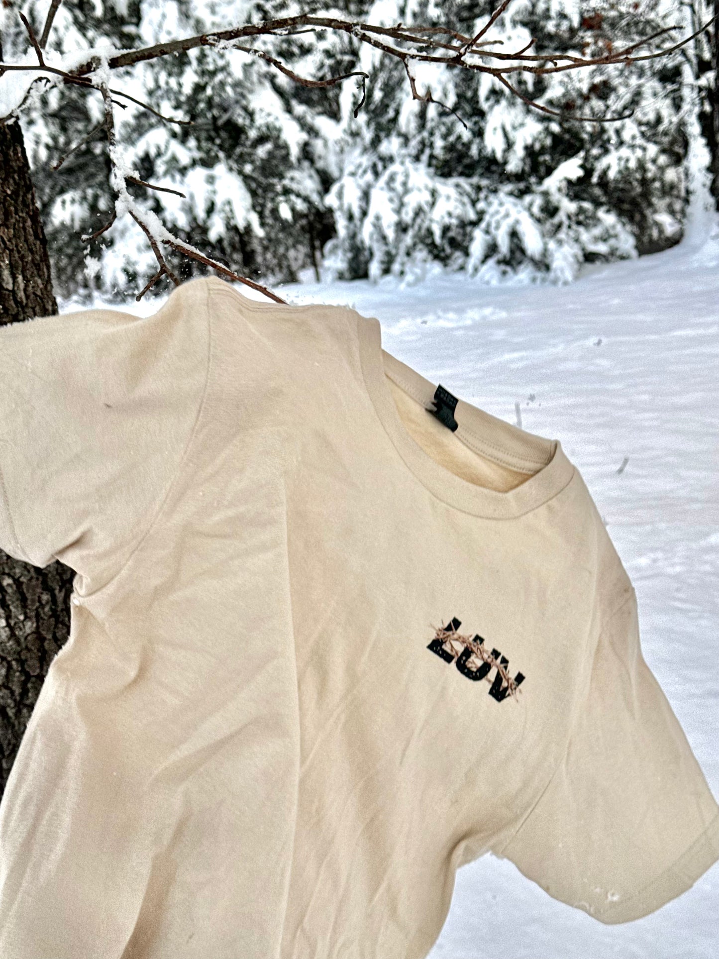 LUV T-Shirt - Tan/Sand