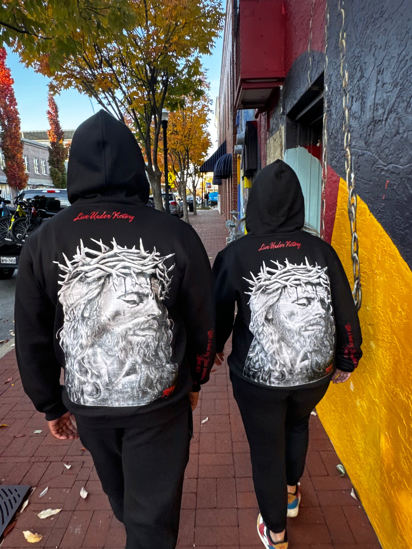 Live Under Victory Jesus Hoodie